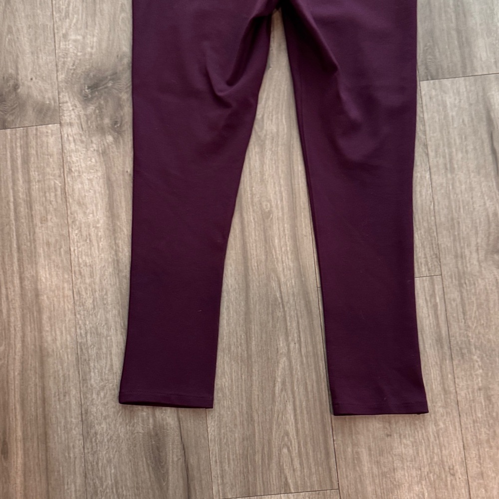 DKNY Deep Purple Ankle Pants Size M - Picture 12 of 13